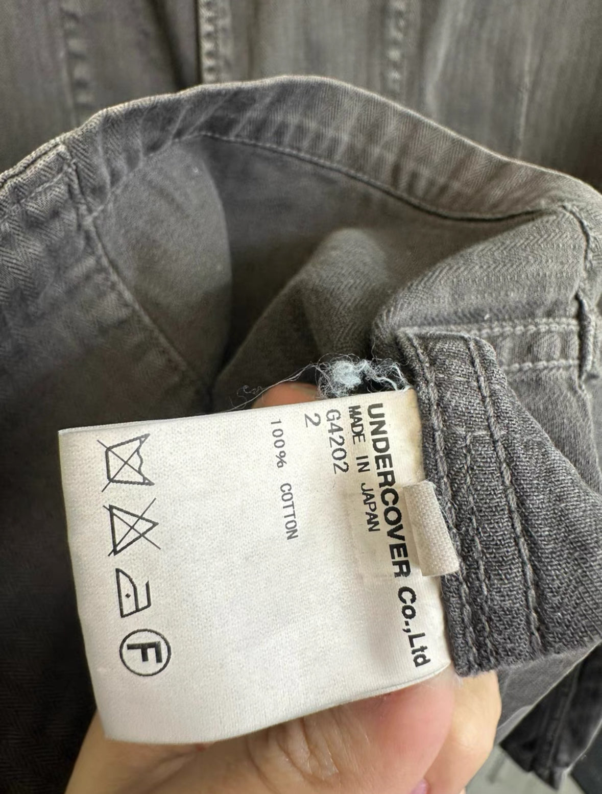 Undercover 11SS French Worker Jacket