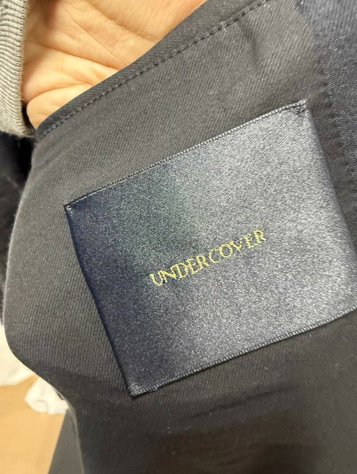 Undercover 17AW Double-Layer Distressed Overcoat
