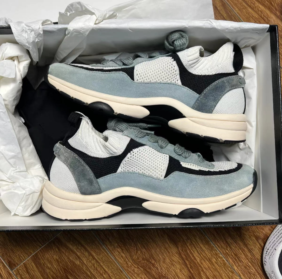 Chanel Calfskin Sneakers