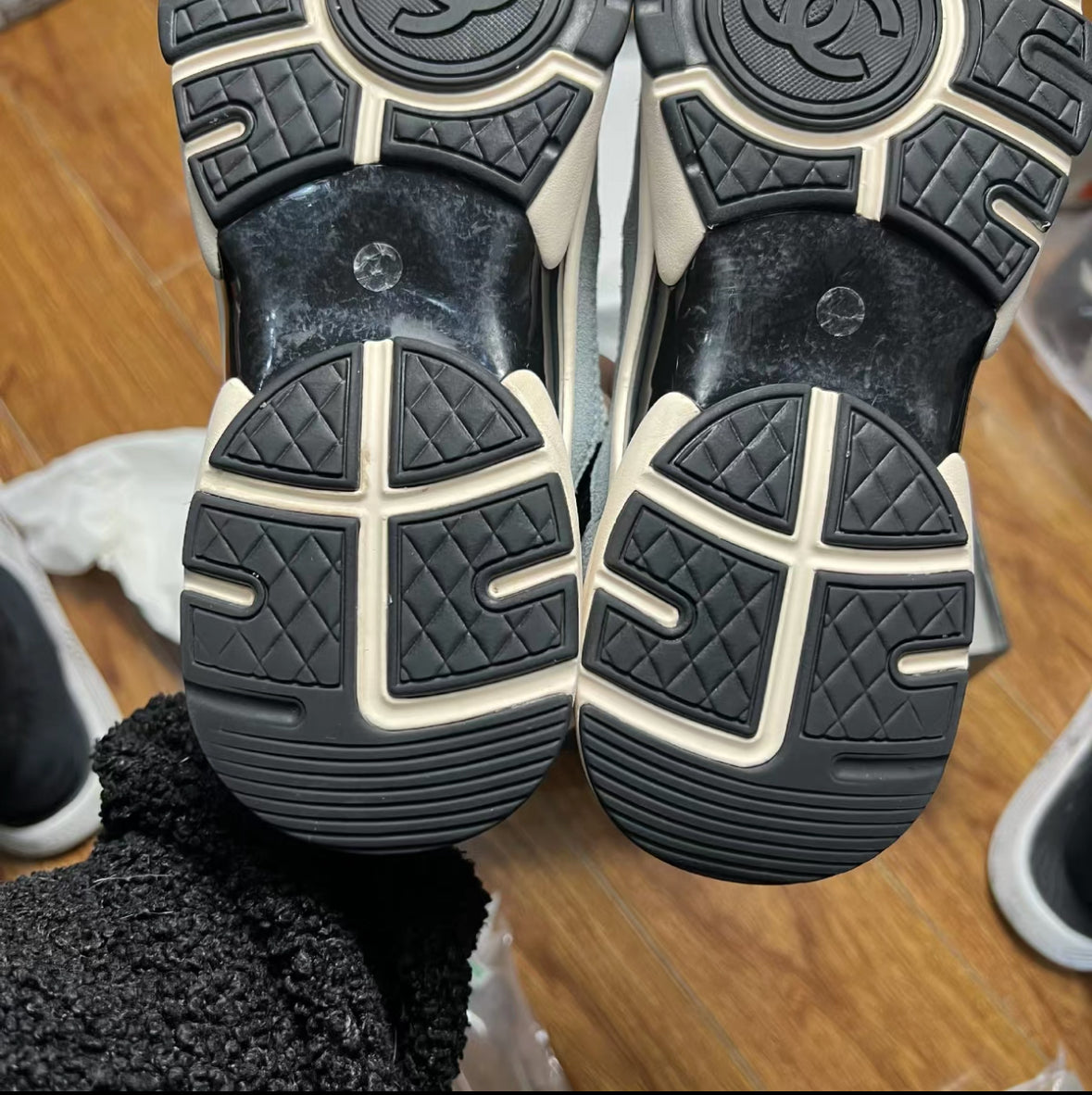 Chanel Calfskin Sneakers