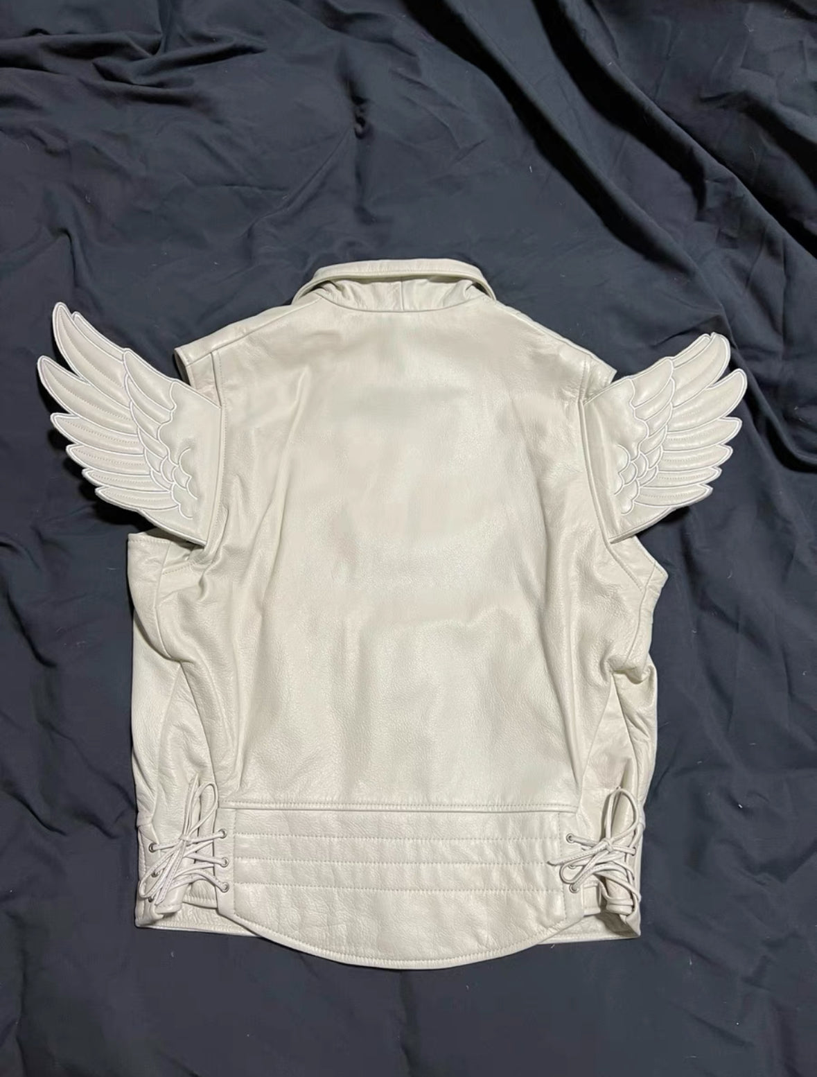 Adidas Originals x Jeremy Scott Wings Calfskin Leather Vest