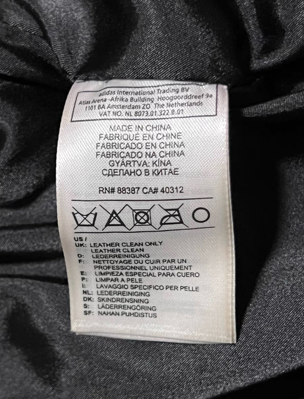 Adidas Originals x Jeremy Scott Wings Calfskin Leather Vest
