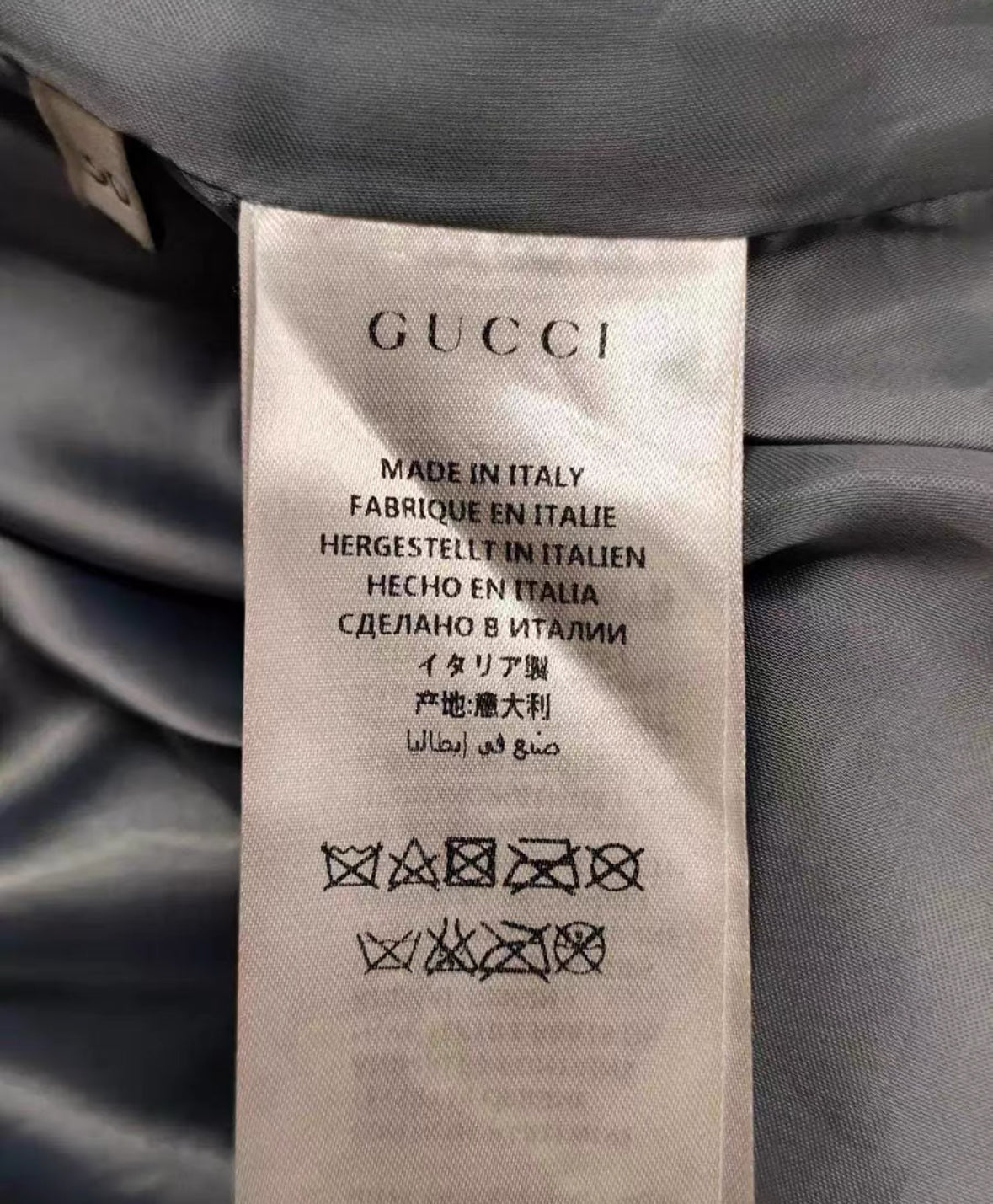 Gucci Leather & Hair-On Fabric Baseball Jacket with Sheepskin Sleeves – Warm