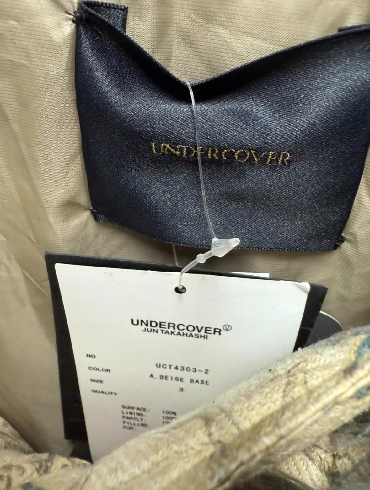 Undercover 17AW Dance of Death Coat – Detachable Hood, Near Mint