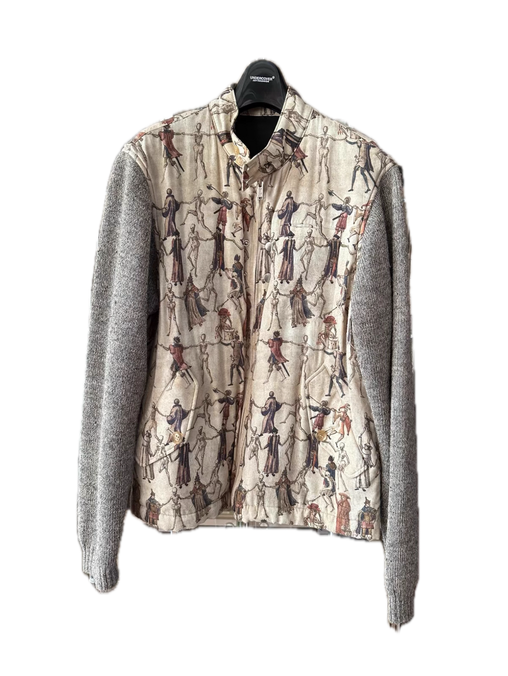 Undercover 17AW Dance of Death Short Jacket – Wool Sleeves