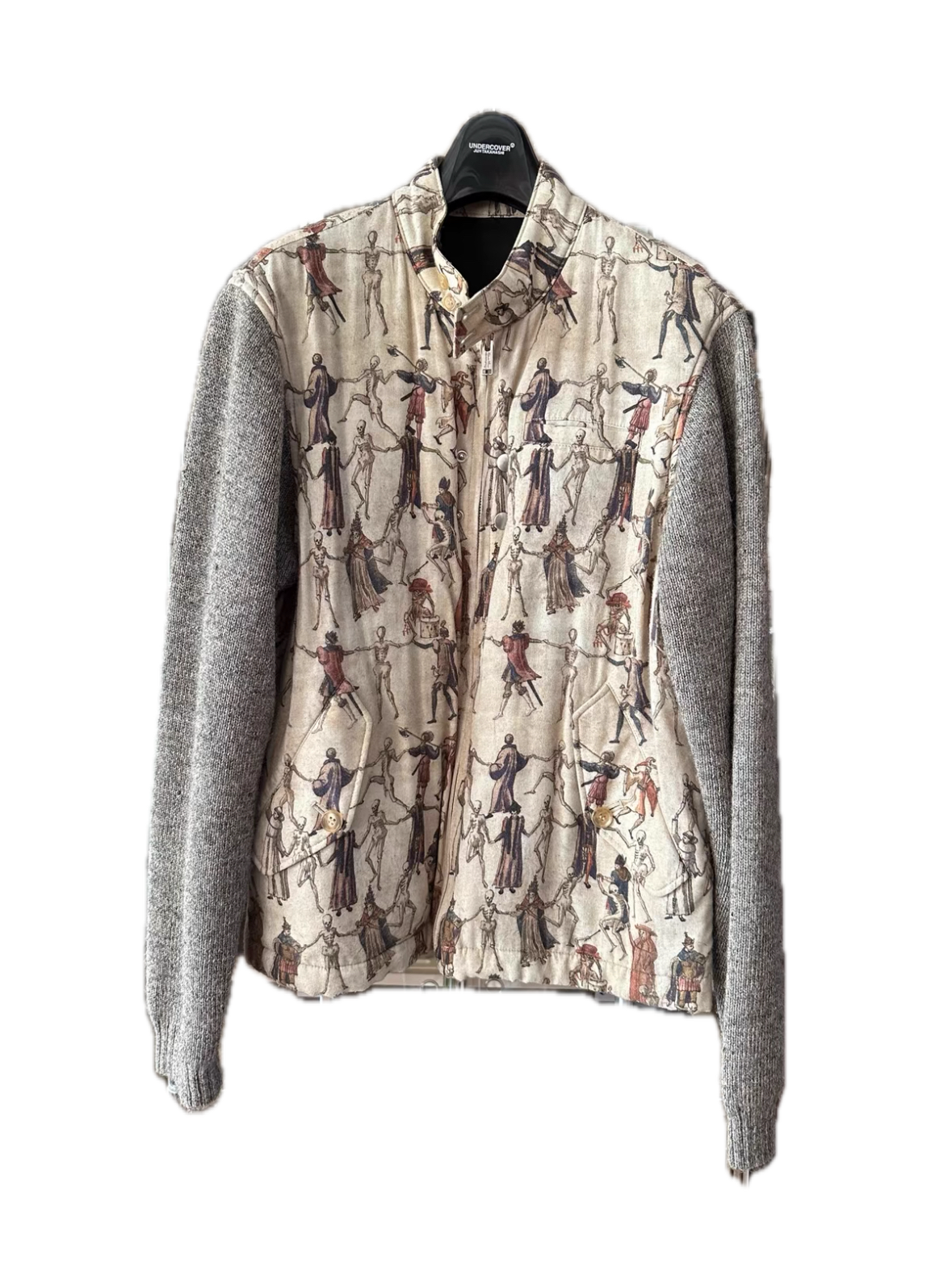 Undercover 17AW Dance of Death Short Jacket – Wool Sleeves