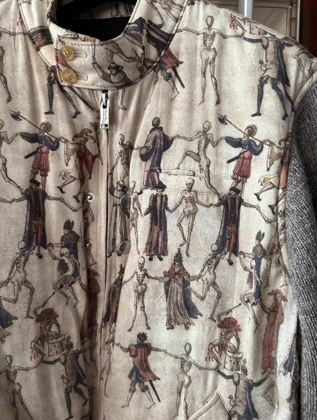 Undercover 17AW Dance of Death Short Jacket – Wool Sleeves