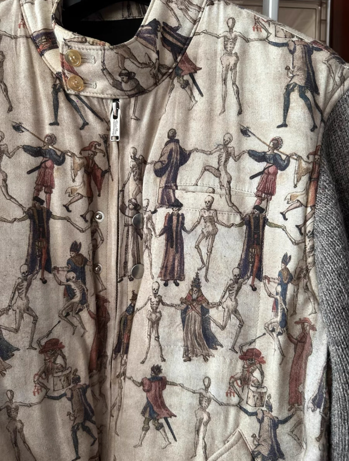 Undercover 17AW Dance of Death Short Jacket – Wool Sleeves