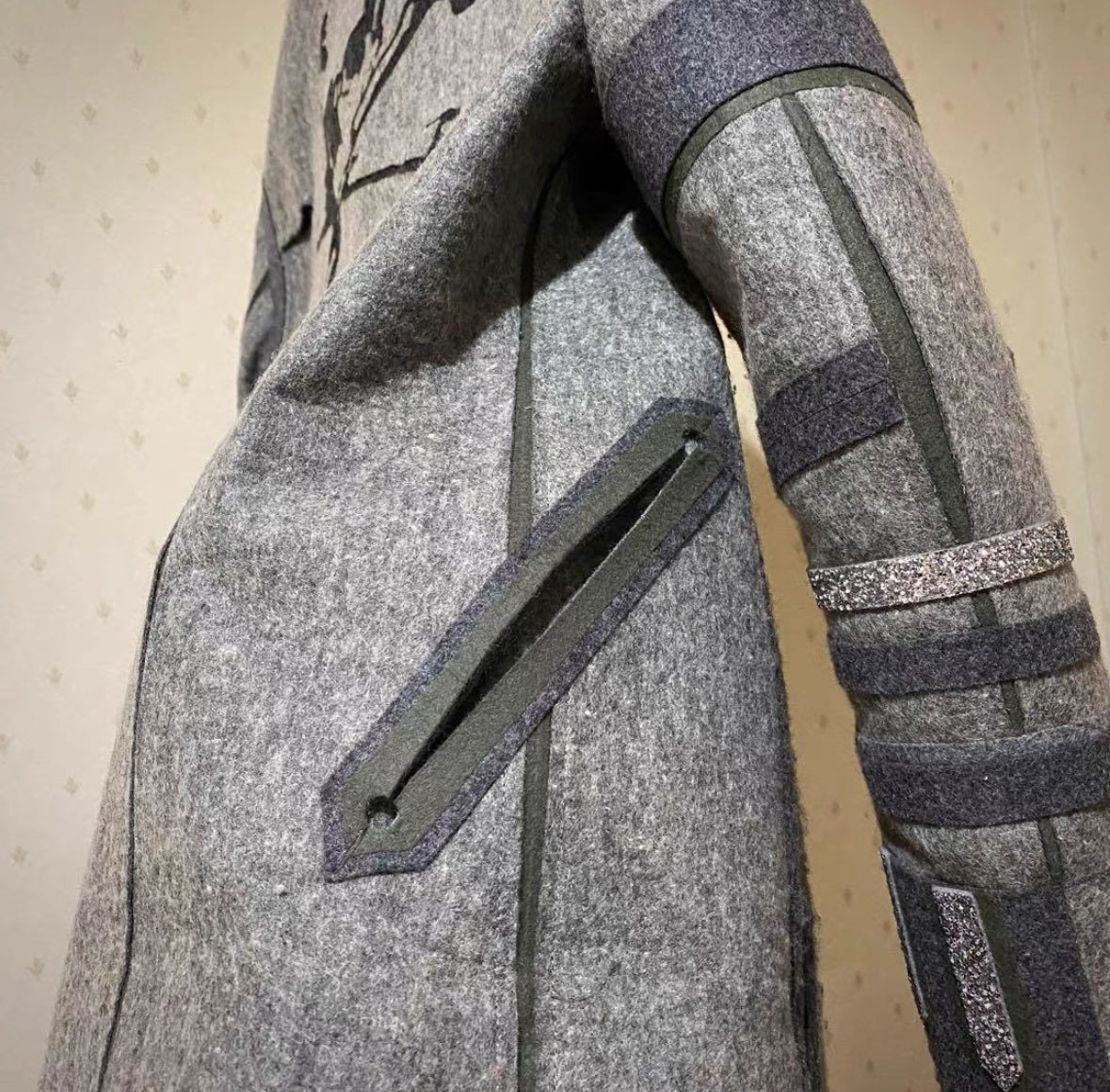 Undercover 05AW Arts & Crafts Wool Napoleon Jacket