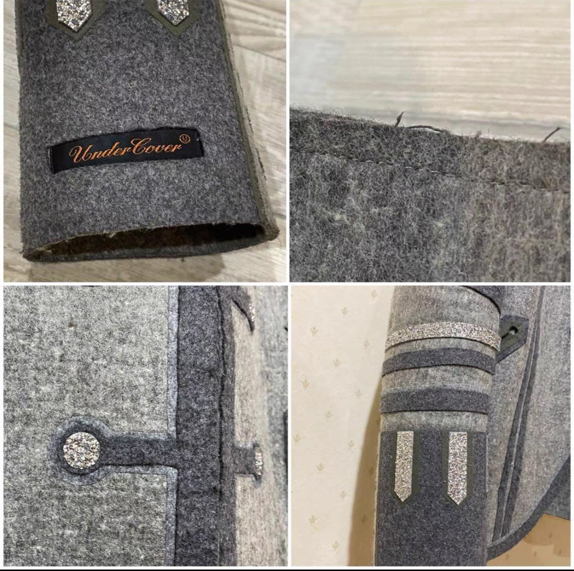 Undercover 05AW Arts & Crafts Wool Napoleon Jacket