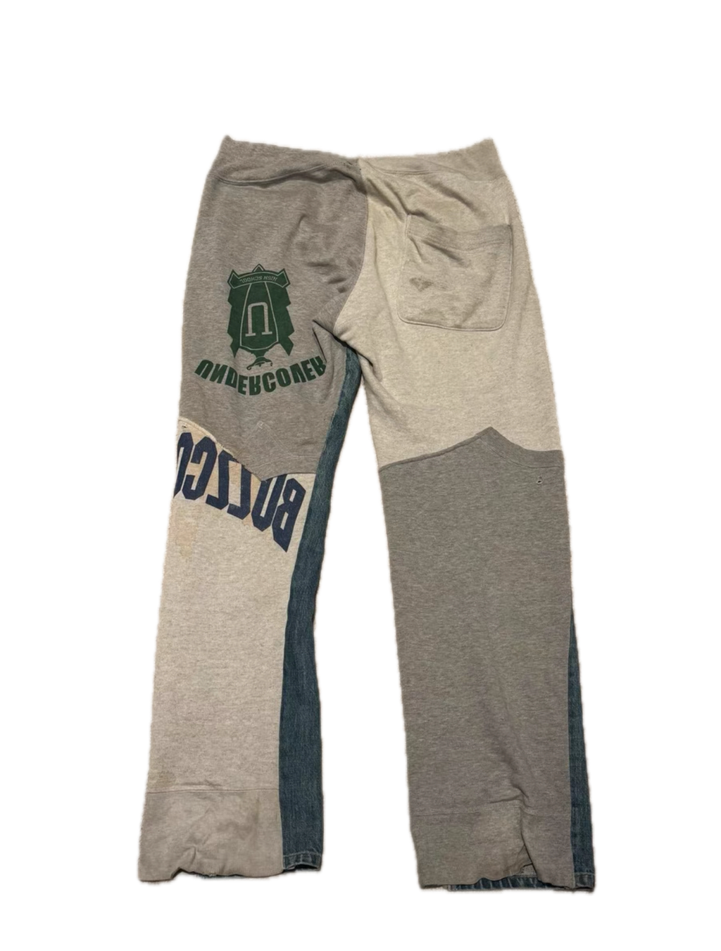 Undercover AW02 Hybrid IMMADTOO Patchwork Jeans – Rare