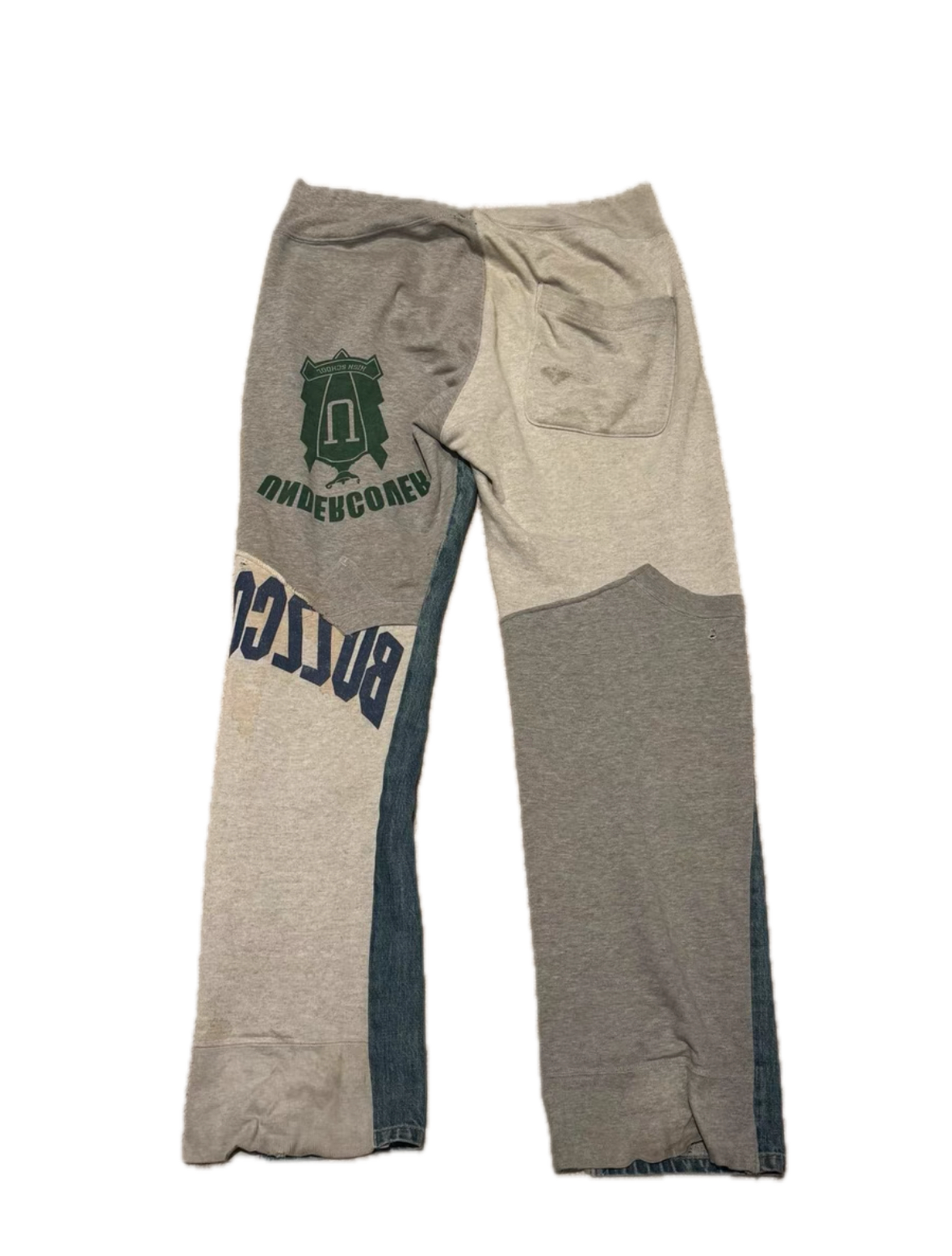 Undercover AW02 Hybrid IMMADTOO Patchwork Jeans – Rare