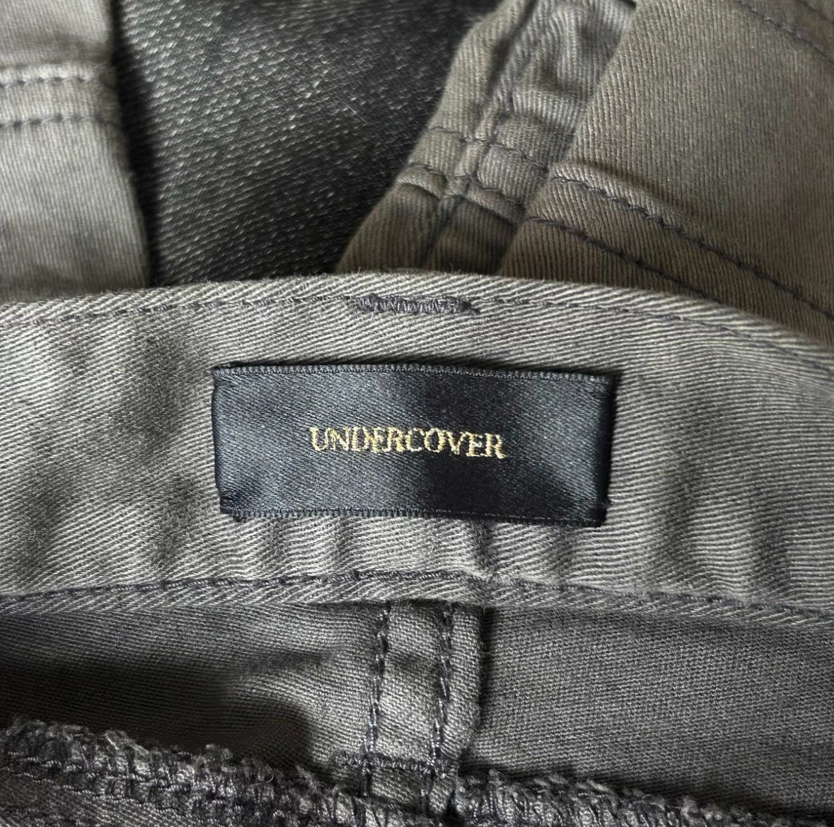 Undercover 15SS But Beautiful Patchwork LayeredJeans