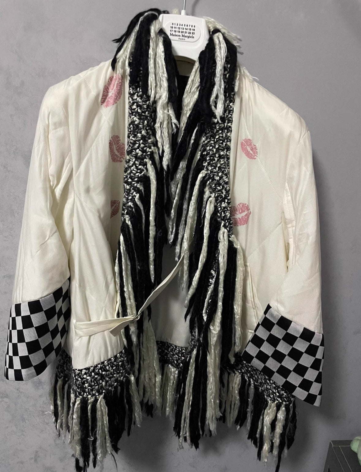 Undercover SS17 Portrait in Jazz Silk Robe Jacket