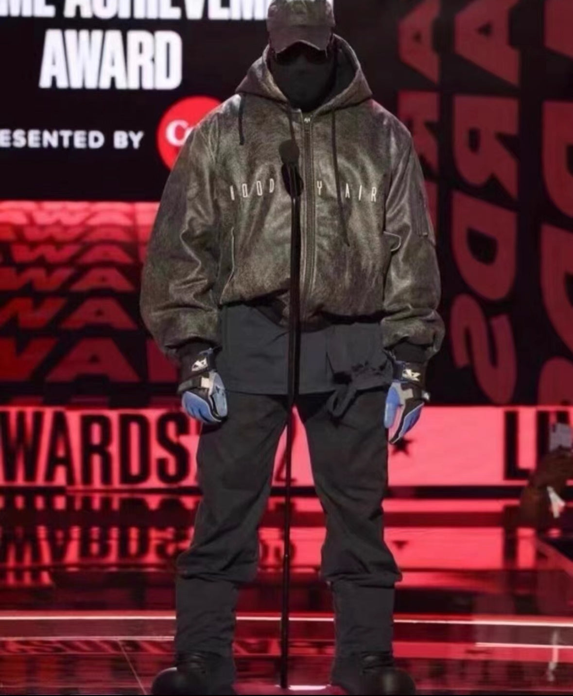 Hood By Air FW14 Cracked Leather Bomber Jacket – Ye Worn