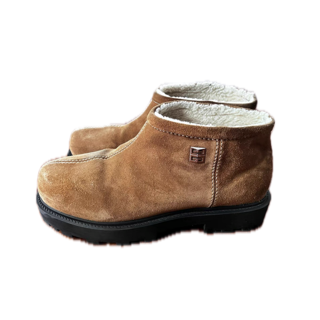 Givenchy Signature SS24 Runway Suede Ankle Boots - Minor Damage