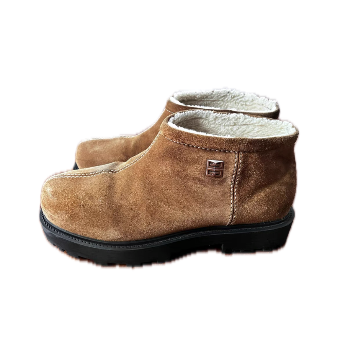 Givenchy Signature SS24 Runway Suede Ankle Boots - Minor Damage