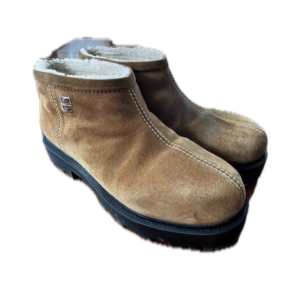 Givenchy Signature SS24 Runway Suede Ankle Boots - Minor Damage