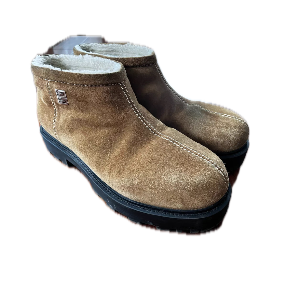 Givenchy Signature SS24 Runway Suede Ankle Boots - Minor Damage
