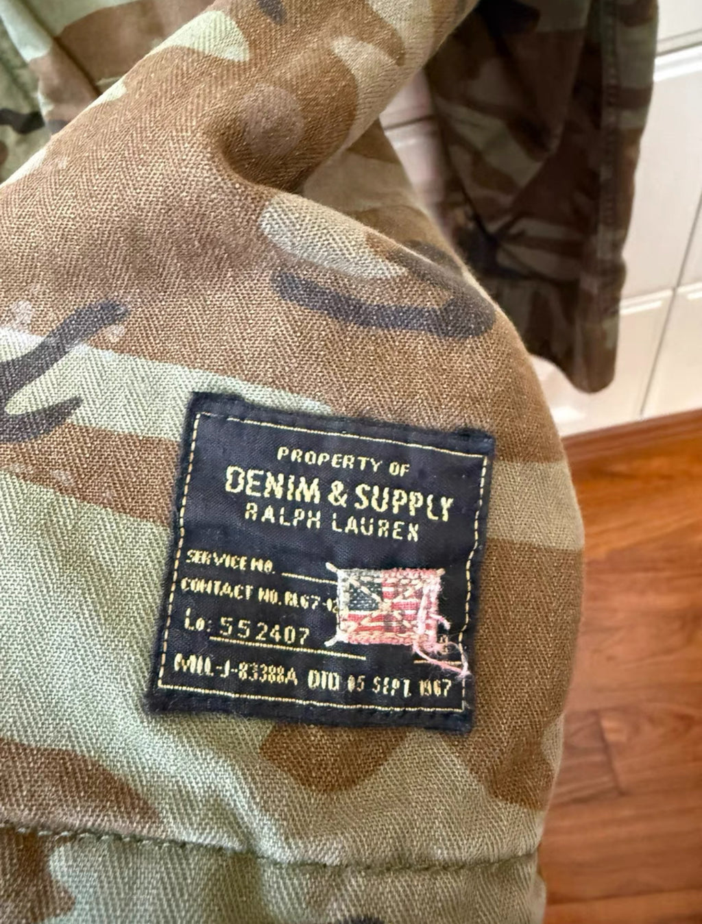 Denim & Supply Ralph Lauren M65 Field Jacket Talon Zipper