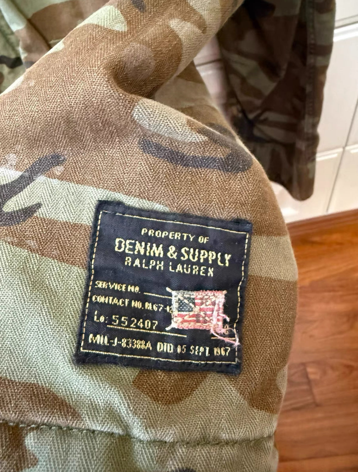 Denim & Supply Ralph Lauren M65 Field Jacket Talon Zipper
