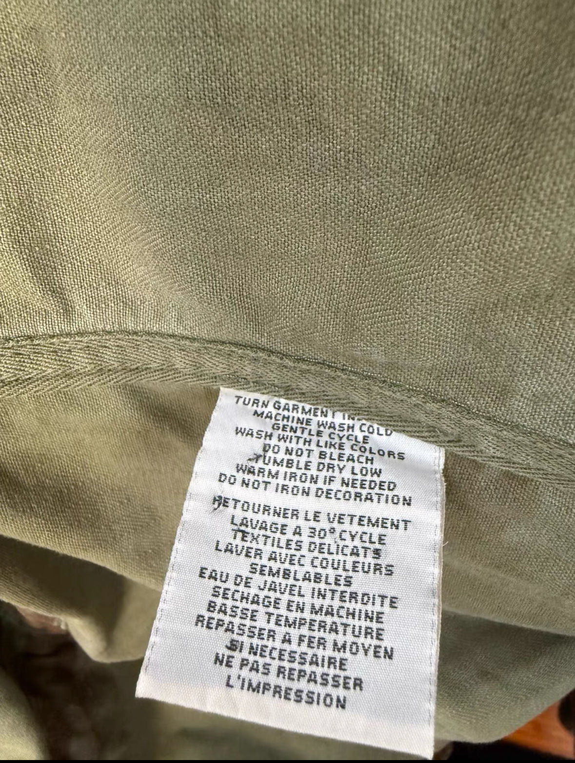 Denim & Supply Ralph Lauren M65 Field Jacket Talon Zipper