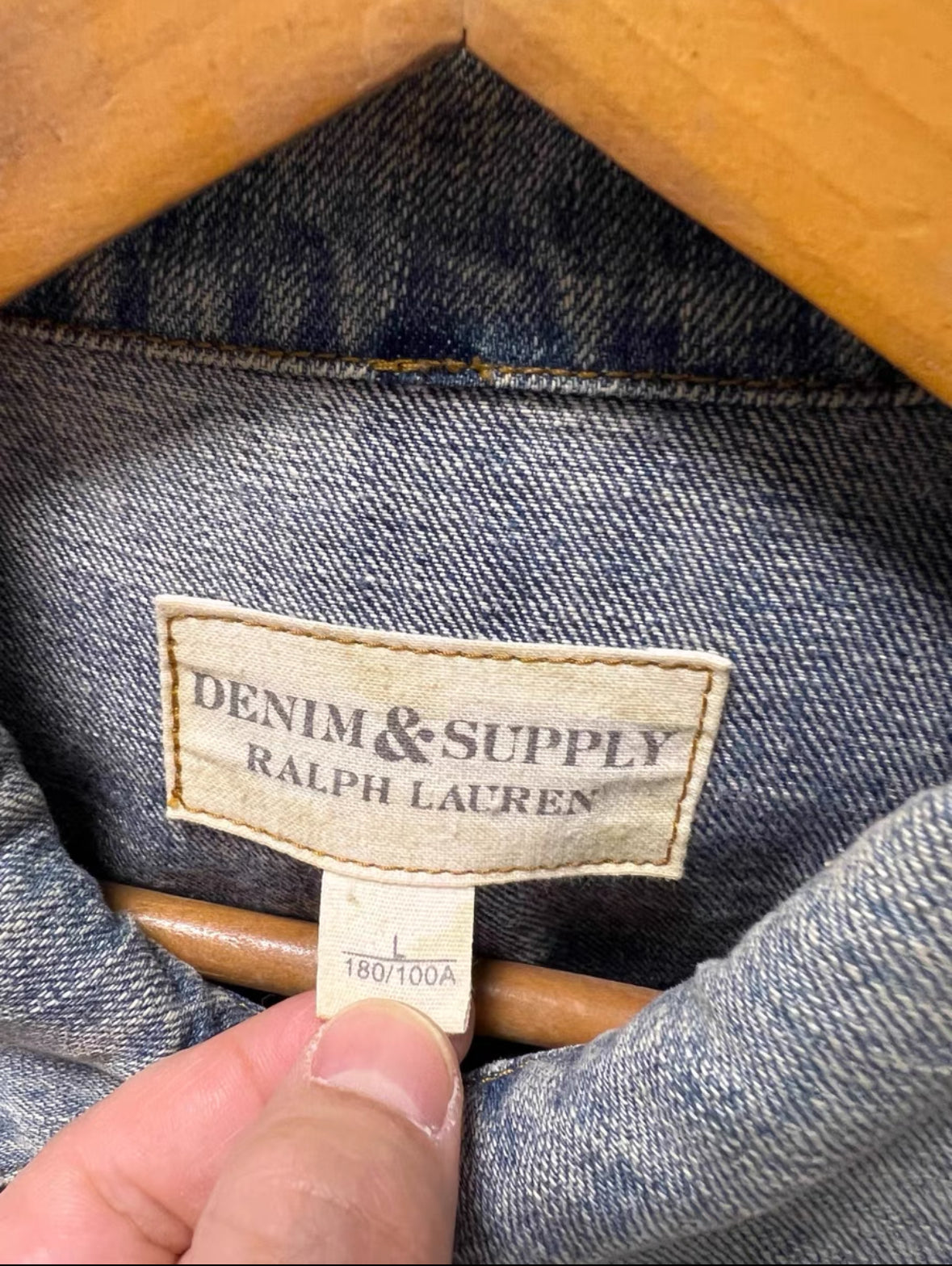 RRL Ralph Lauren Denim&Supply Youth Line Denim Jacket