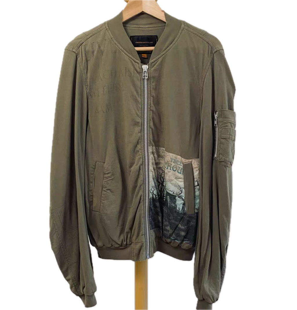 Undercover 'T' 2006SS Khaki Pilot Jacket Archive