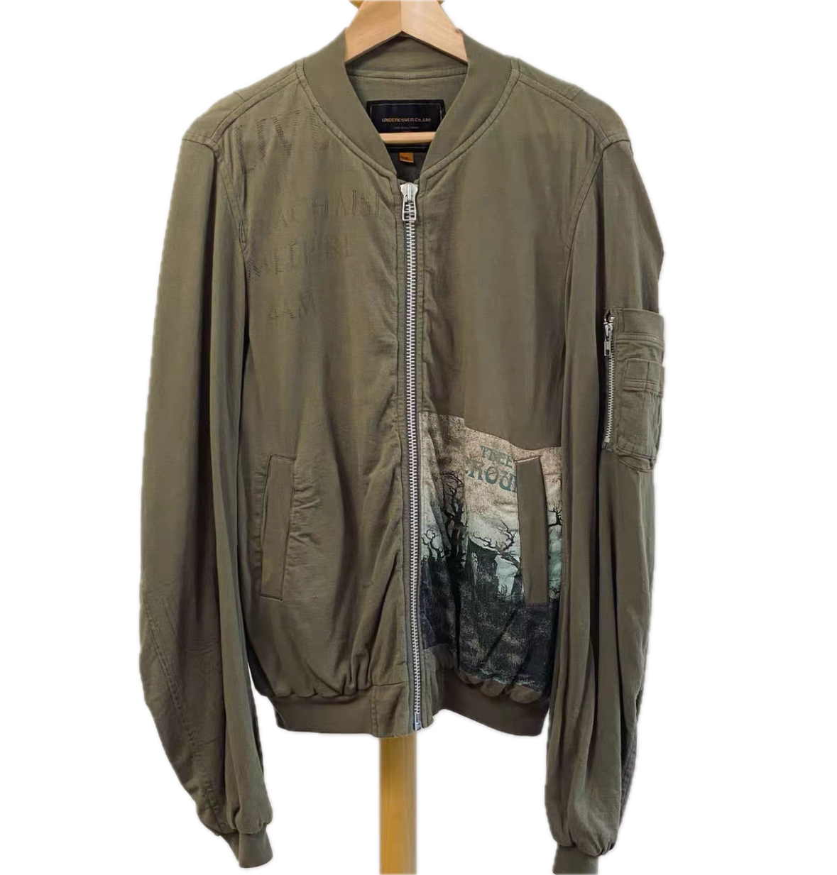 Undercover 'T' 2006SS Khaki Pilot Jacket Archive