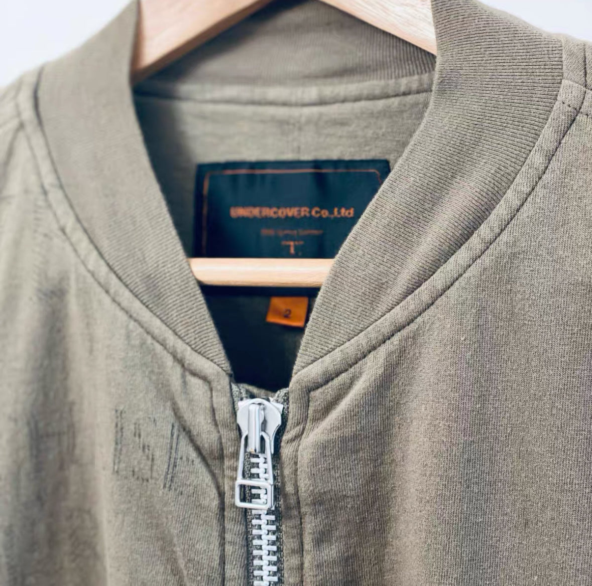 Undercover 'T' 2006SS Khaki Pilot Jacket Archive