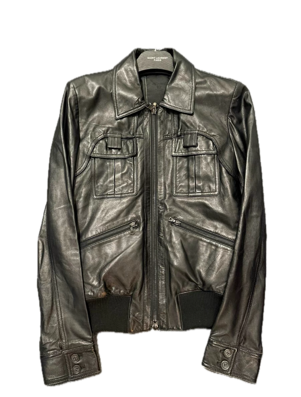 Dior Homme 06AW Lambskin Jacket Riri Zipper