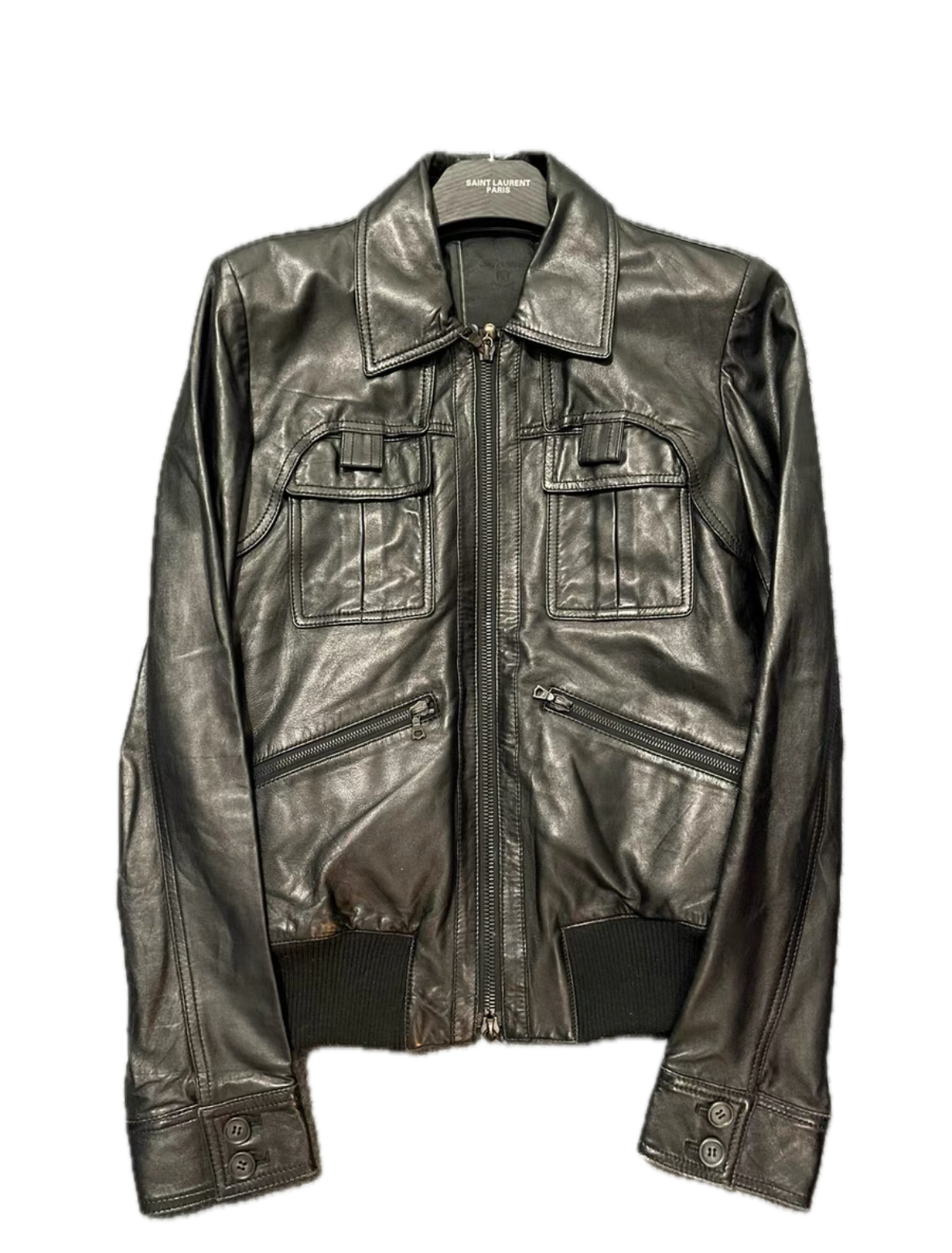 Dior Homme 06AW Lambskin Jacket Riri Zipper
