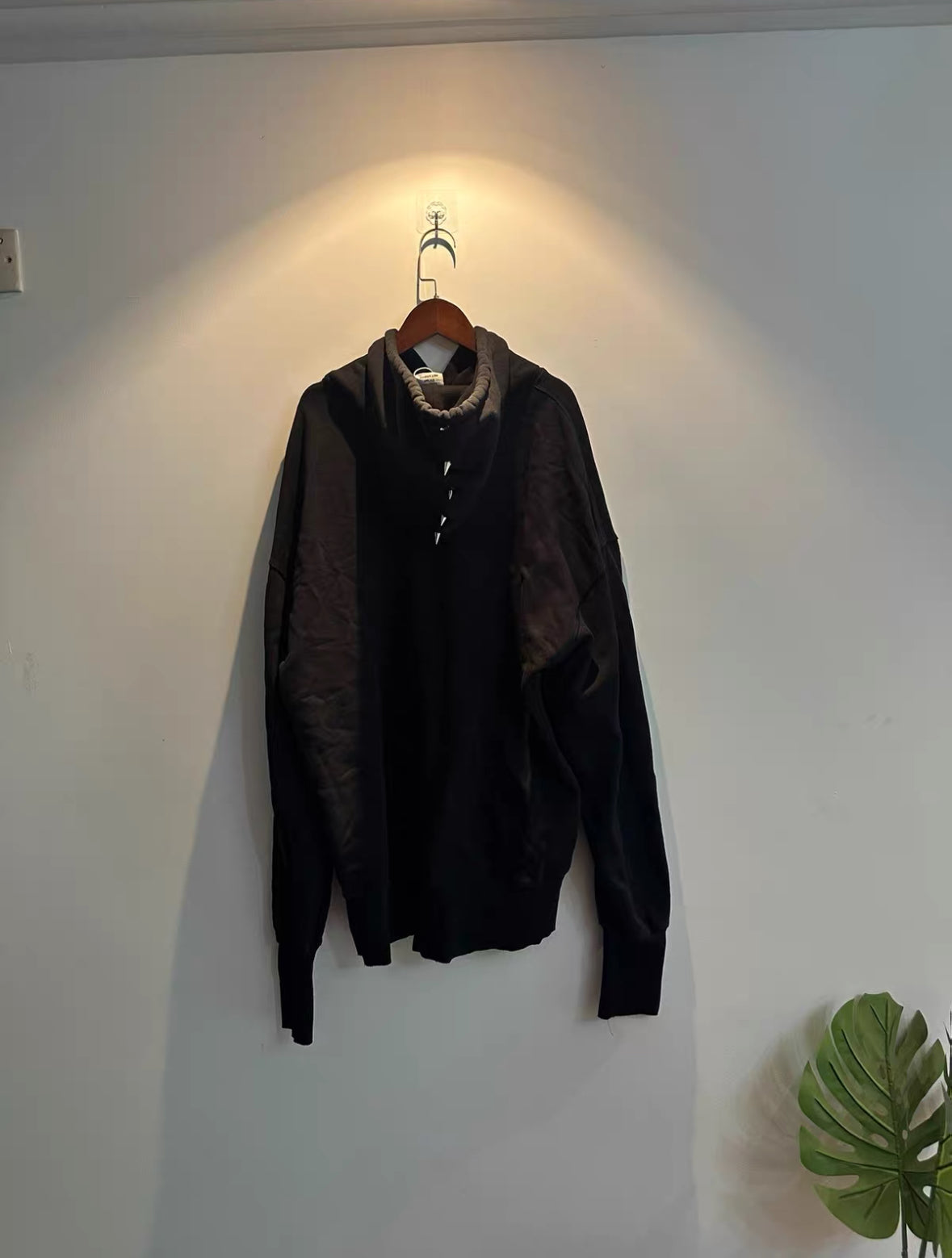 Vetements 19SS Skeleton Studded Pirate Hoodie