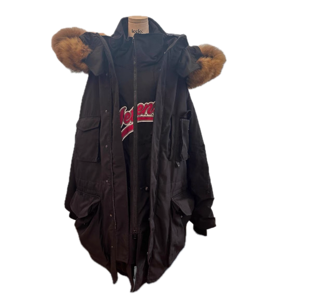 Vetements 18AW Praka Double Layer Coat