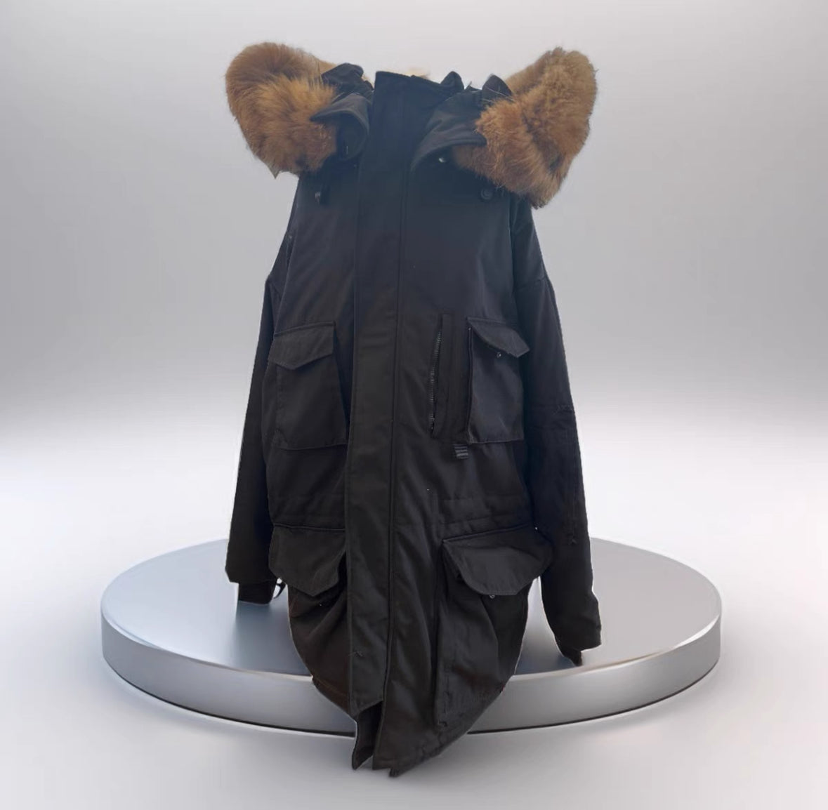 Vetements 18AW Praka Double Layer Coat