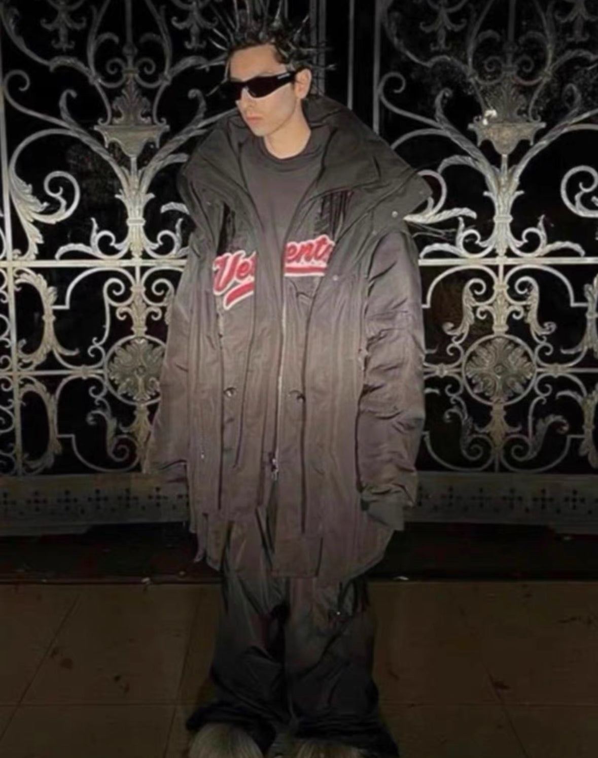 Vetements 18AW Praka Double Layer Coat