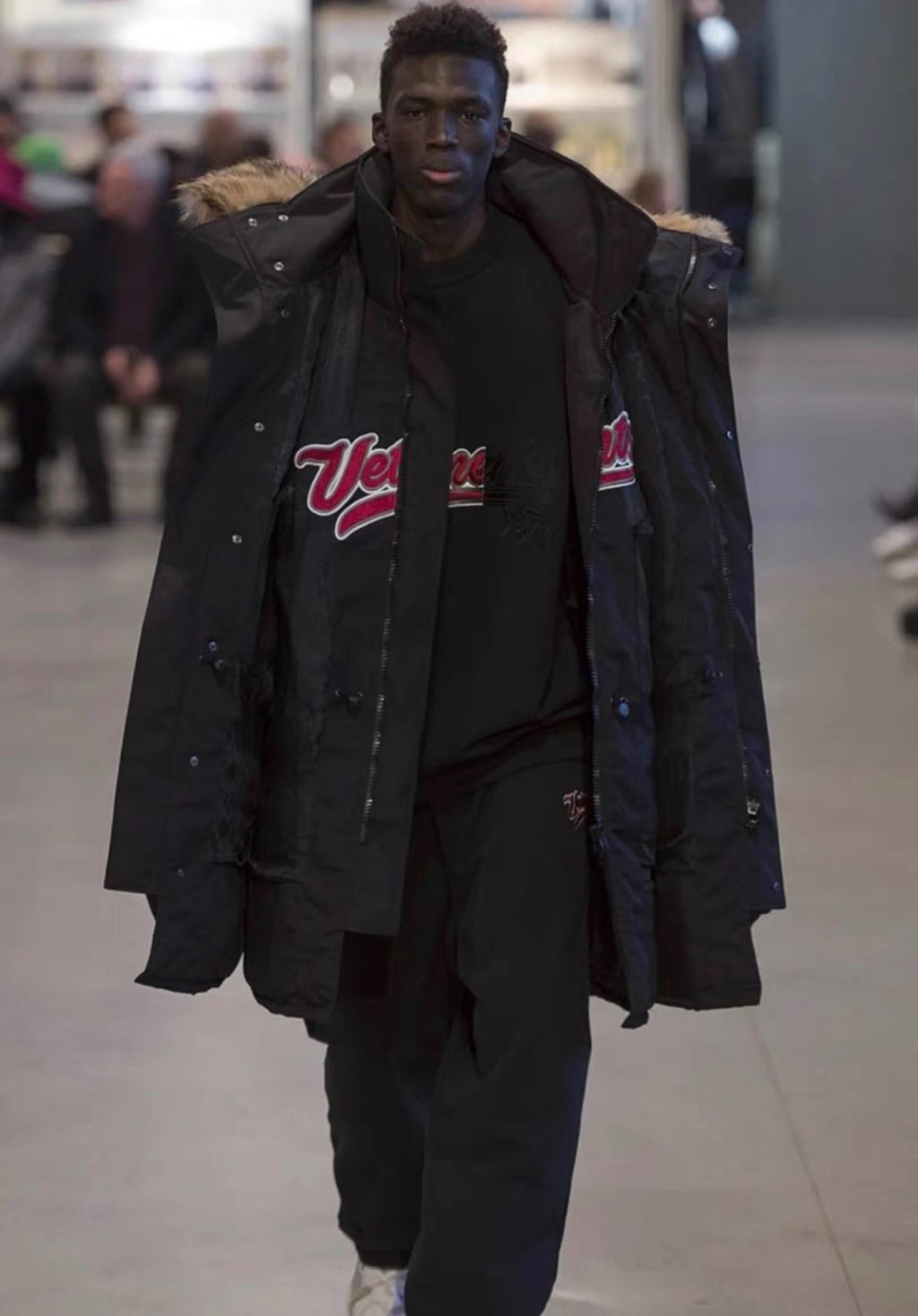 Vetements 18AW Praka Double Layer Coat