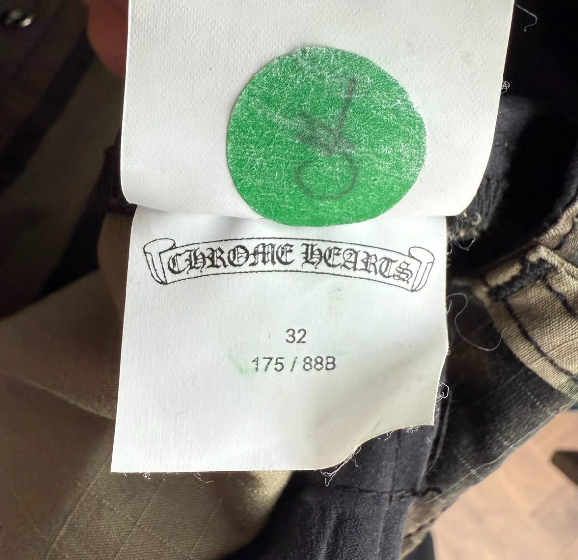 Chrome Hearts Camouflage Cargo Pants