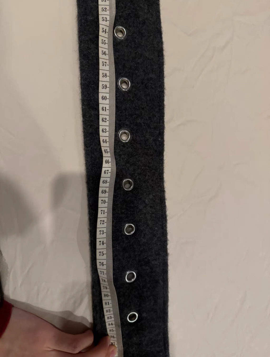 Old Celine Last Season  Runway Wool Belt& Oversize Wool Pants