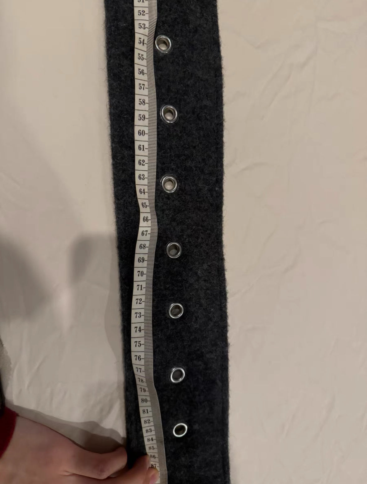 Old Celine Last Season  Runway Wool Belt& Oversize Wool Pants