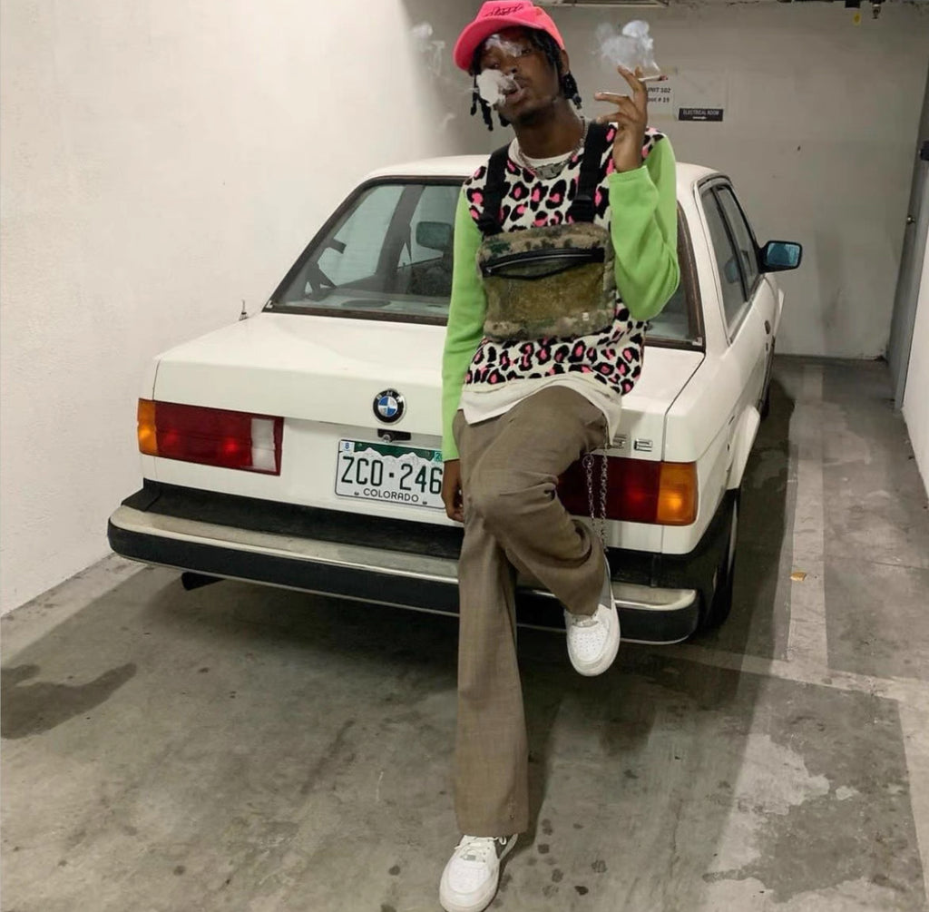 Comme des Garçons Homme Plus Leopard Sweater Runway