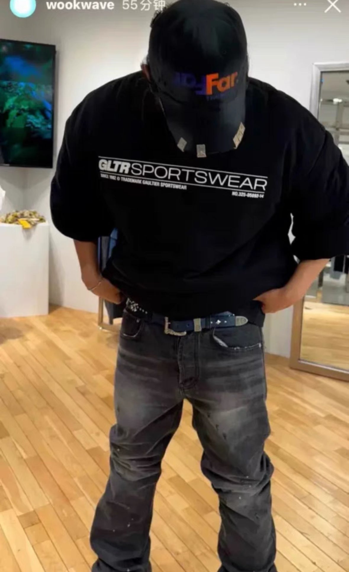 Anonymous Club x Jean Paul Gaultier Padded Sweatshirt