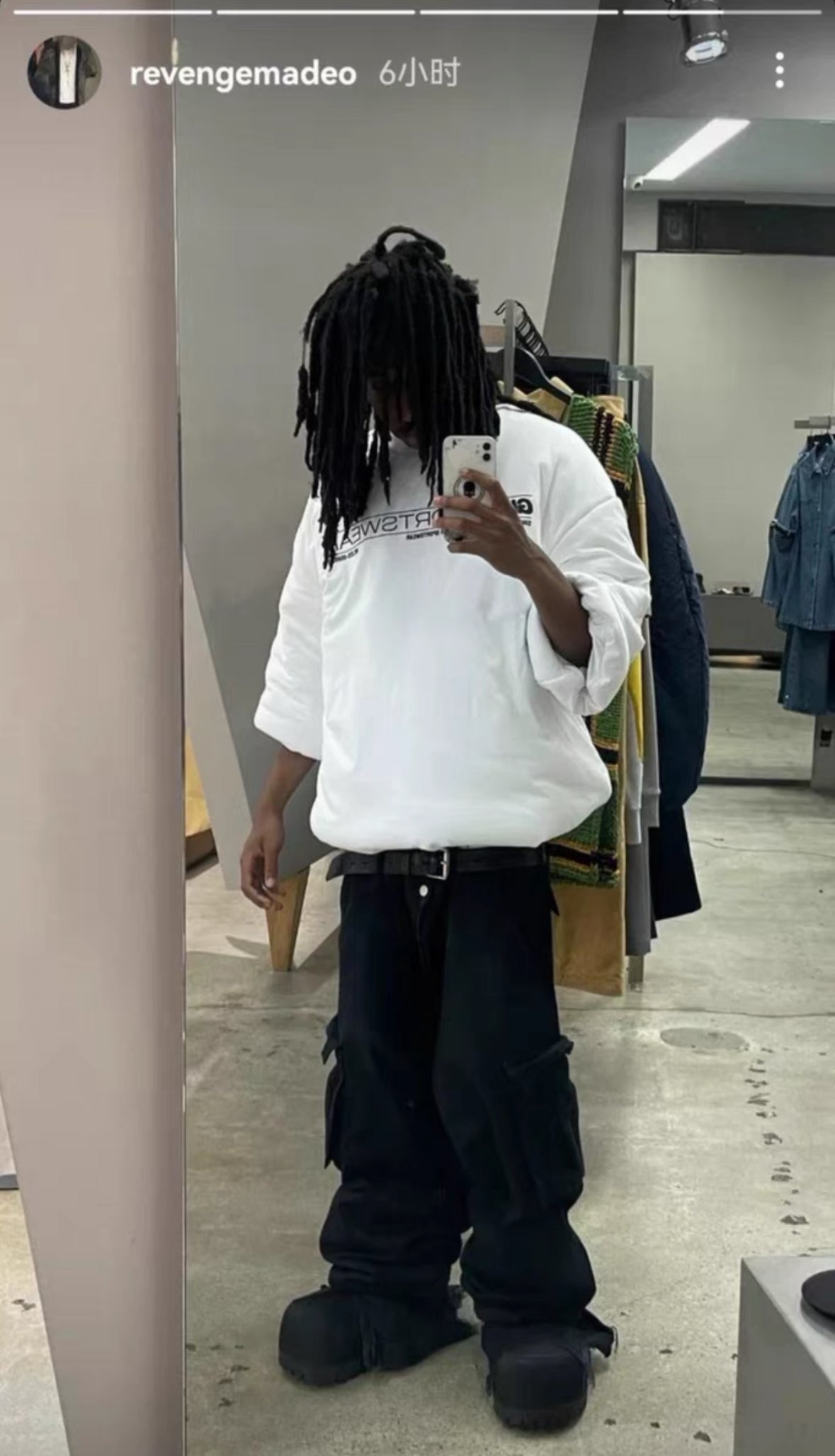 Anonymous Club x Jean Paul Gaultier Padded Sweatshirt