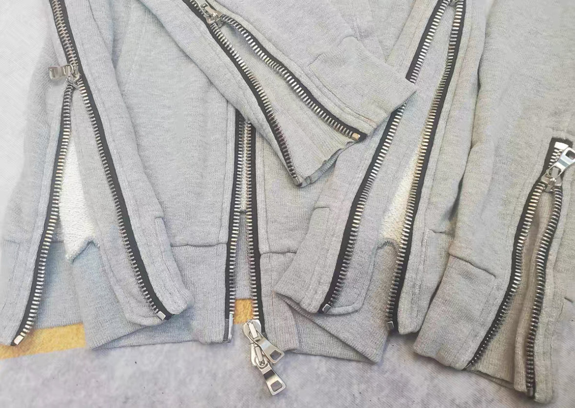 Balmain Distressed Poster Hoodie