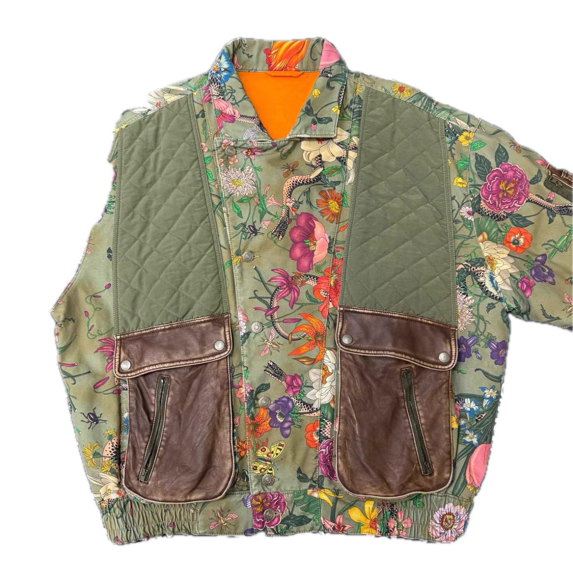 Gucci Lunar New Year Floral Padded Jacket