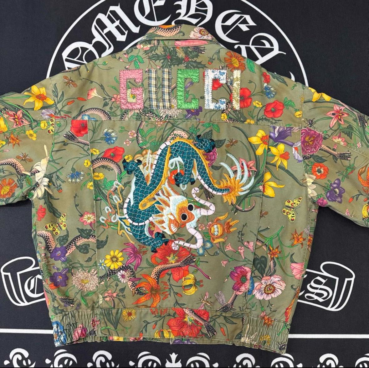 Gucci Lunar New Year Floral Padded Jacket