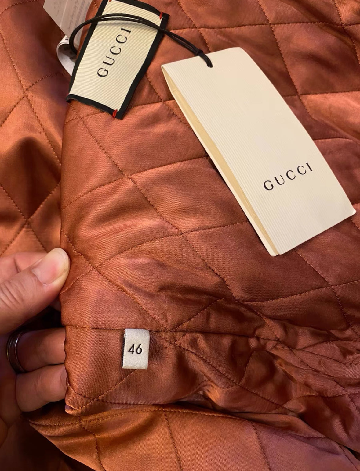 Gucci Embroidered Tiger Corduroy Varsity Jacket