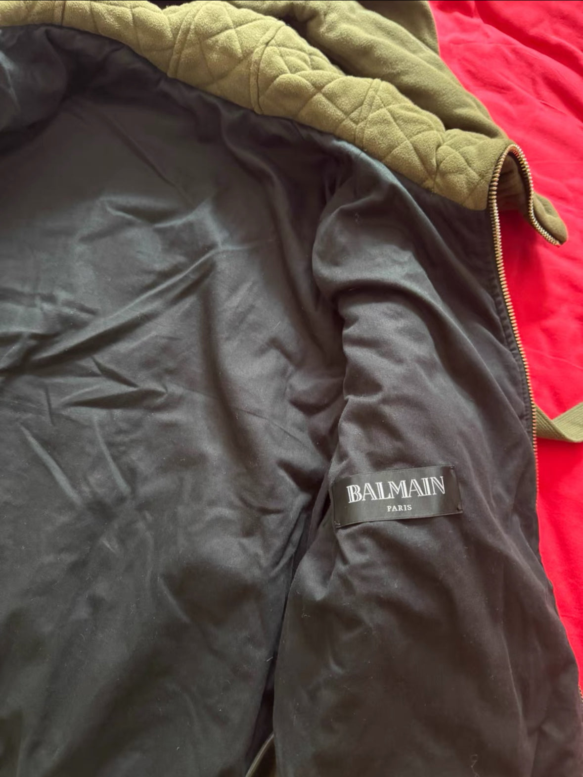 Balmain Homme Runway Strapped Tech Jacket