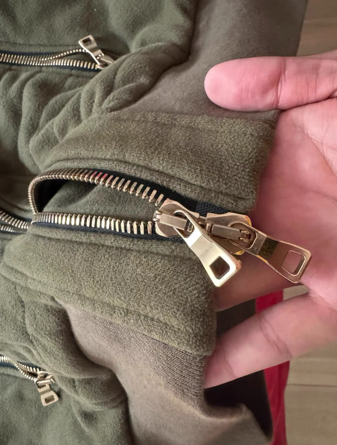 Balmain Homme Runway Strapped Tech Jacket