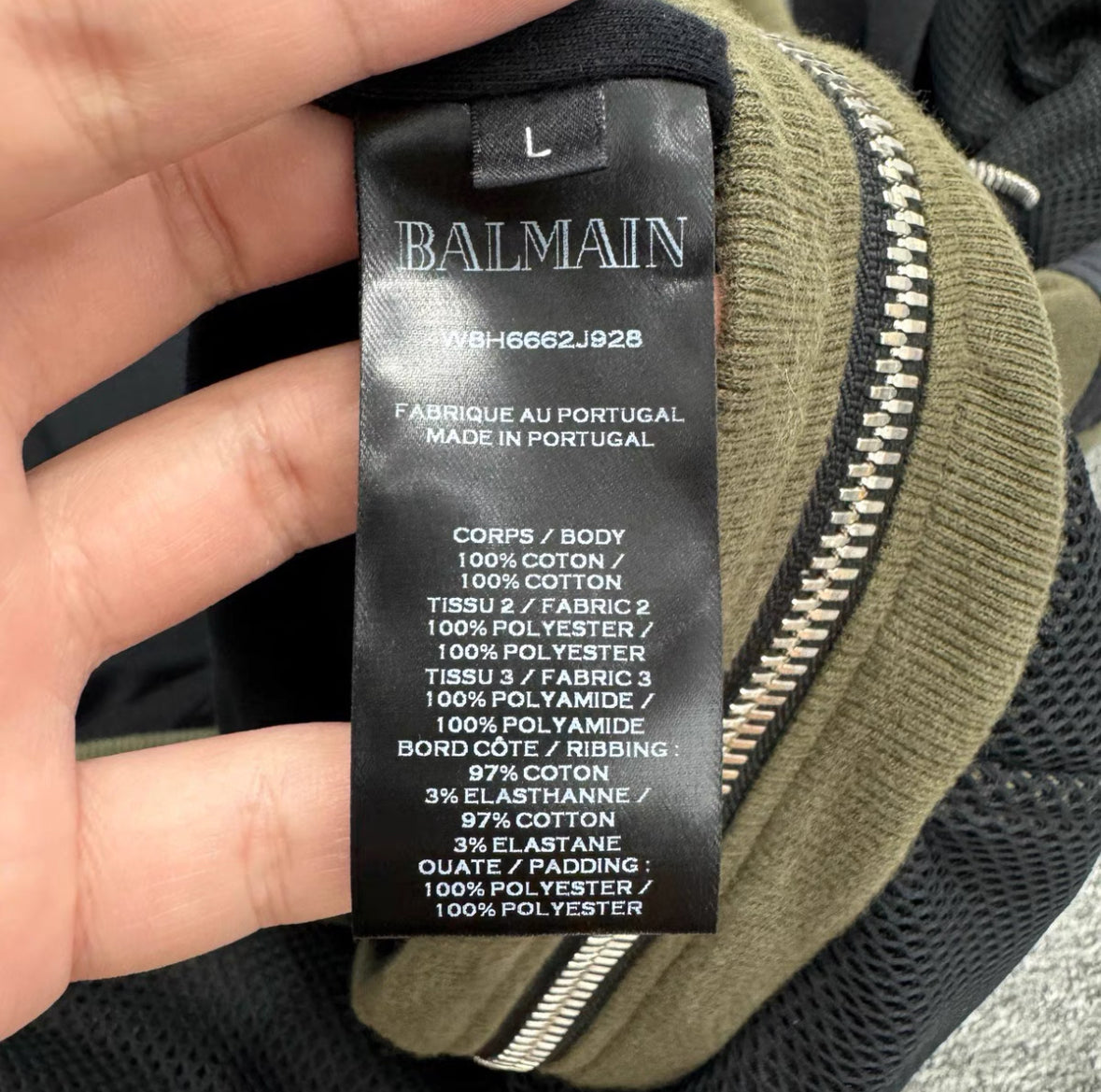 Balmain Homme Multi-Zip Deconstructed Jacket